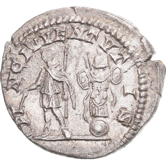 Coniare,
Geta,
Denario