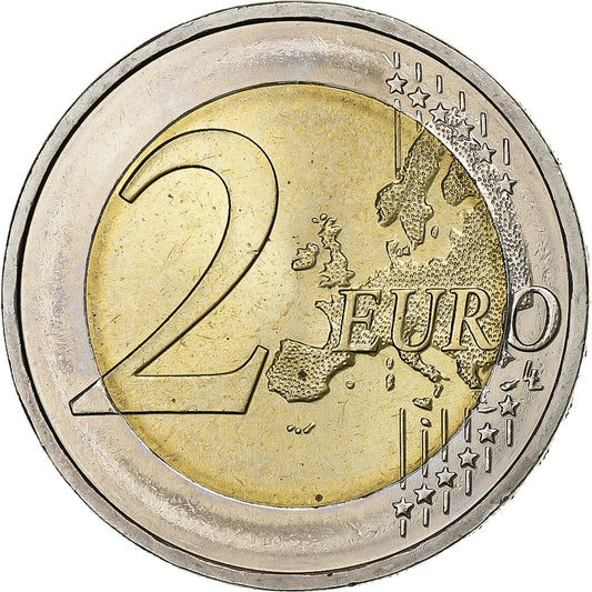 Germania, 
  
  2 euro, 
  
  Traité de l'ELYSEE