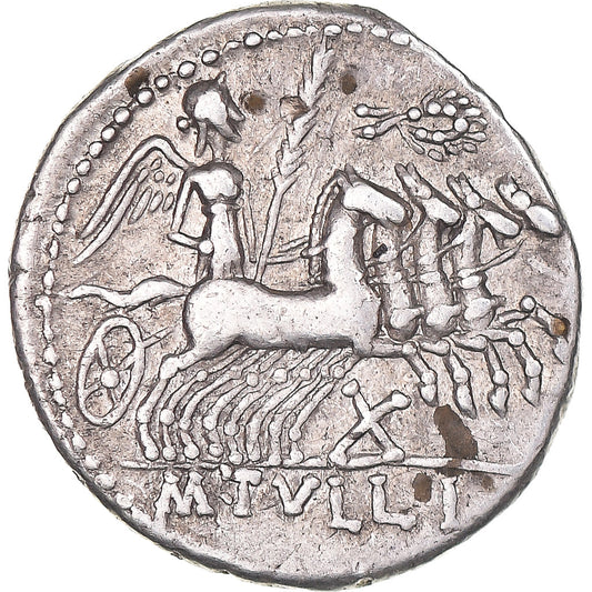 Coniare,
M. Tullio,
Denario