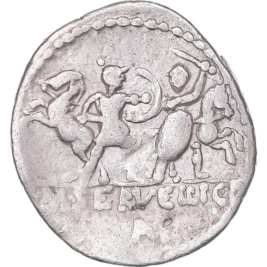 Coniare,
Servilia,
Denario