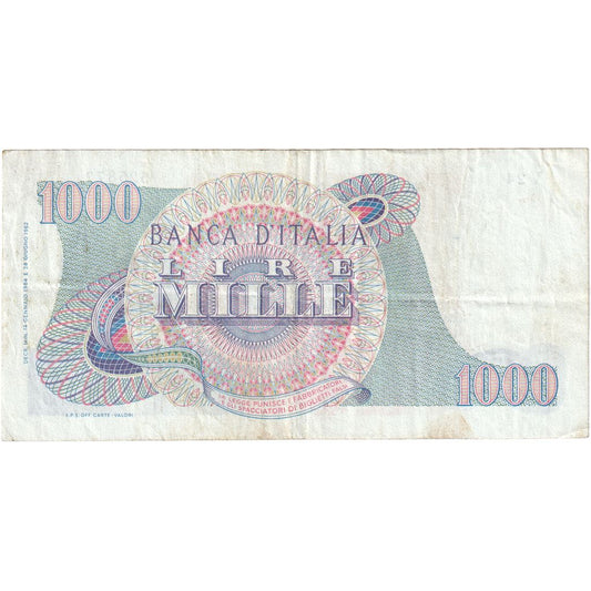 Italia, 
  
  1000 lire, 
  
  14-01-1964