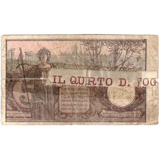 Italia, 
  
  5 lire, 
  
  F(12-15)