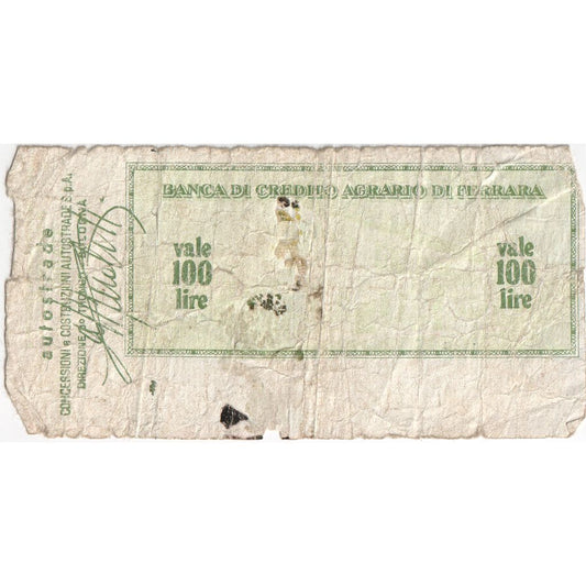 Italia, 
  
  100 lire, 
  
  04-08-1977