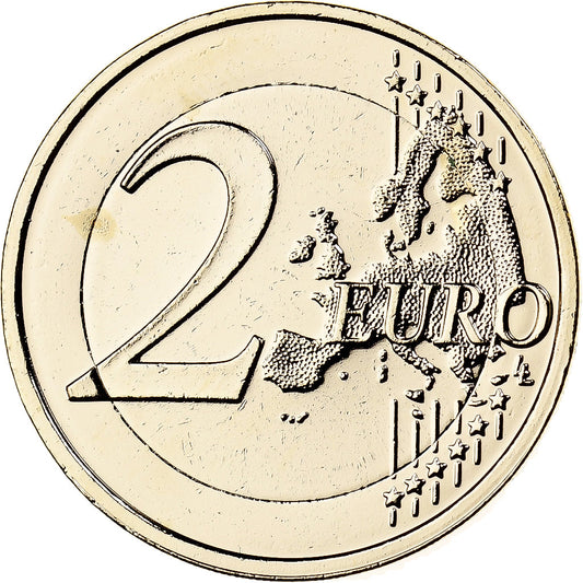 Germania, 
  
  2 euro, 
  
  Monetazione fantasia .Dorée