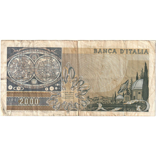 Italia,
2000 lire,
1973
