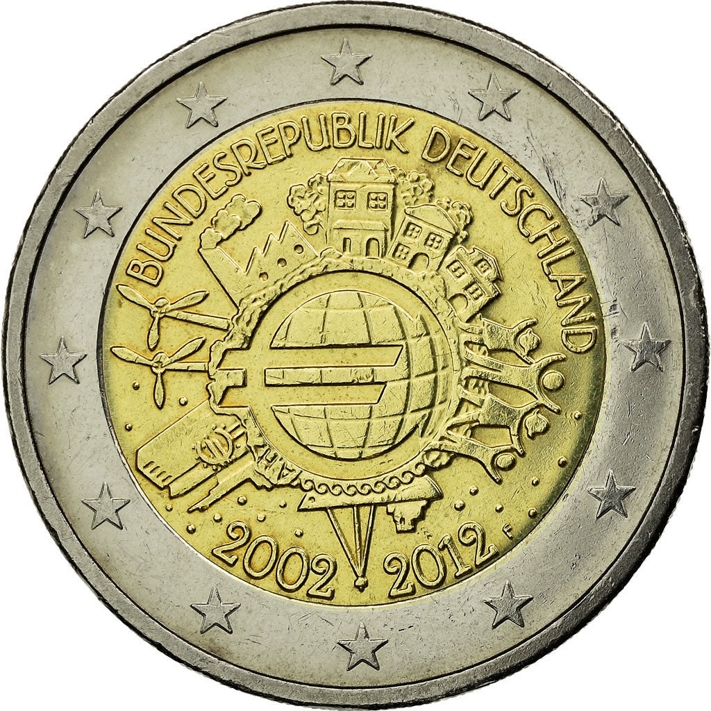 GERMANIA - REPUBBLICA FEDERALE,
2 Euro,
Monete in Euro