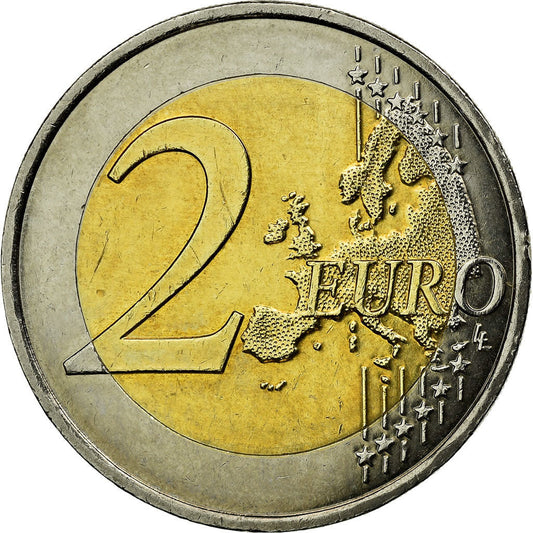 Francia,
2 Euro,
Amicizia franco-tedesca