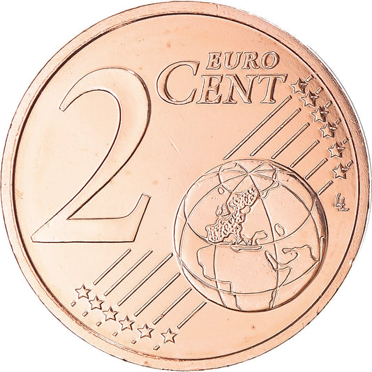 Francia, 
  
  Monnaie de Paris, 
  
  2 centesimi di euro