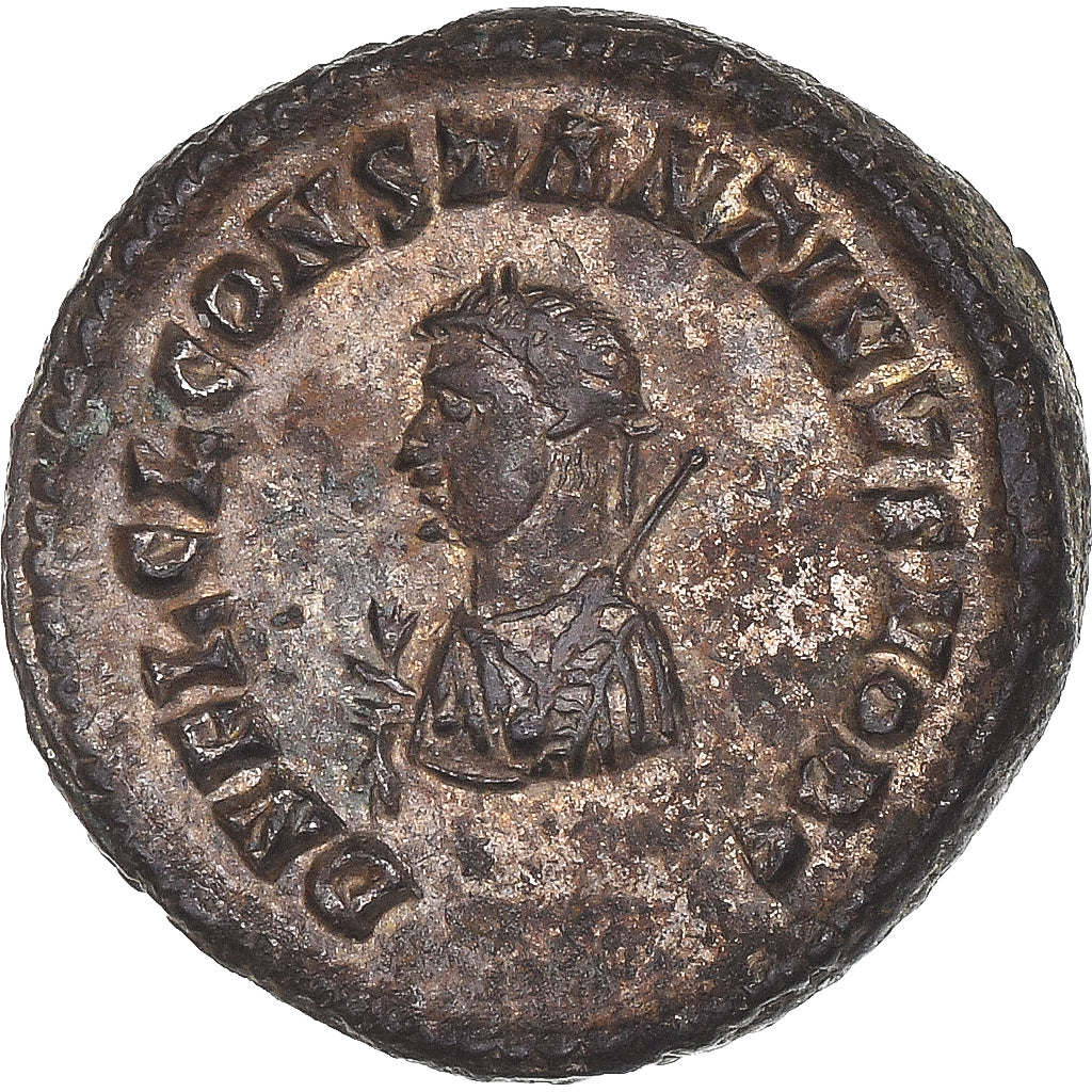 Coniare, 
  
  Costantino II, 
  
  Nummus