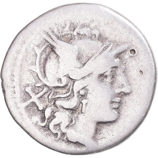 Coniare, 
  
  Denario, 
  
  206-195 a.C