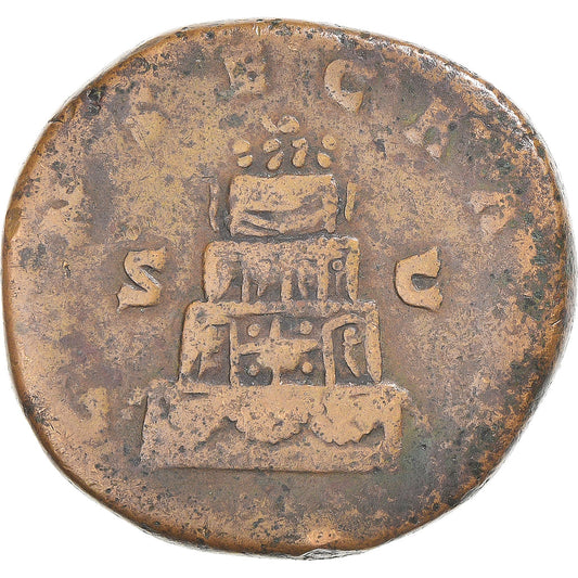 Coniare, 
  
  Lucio Vero, 
  
  Sesterzio