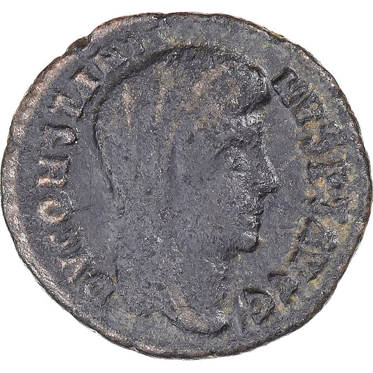 Coniare, 
  
  Divo Costanzo I, 
  
  Follis