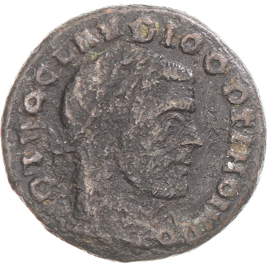 Coniare, 
  
  Divus Claudio II Gotico, 
  
  Follis