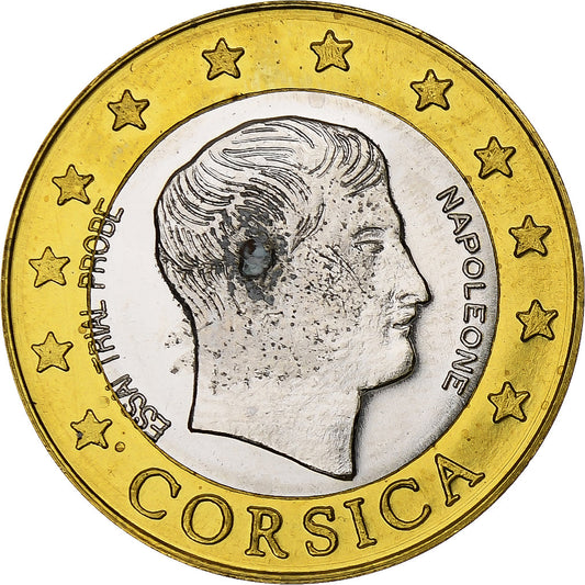 Francia, 
  
  la Corsica, 
  
  2 euro
