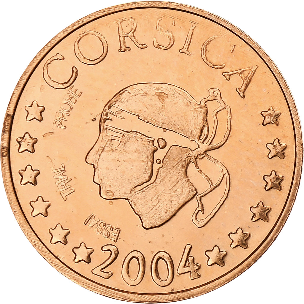 Francia, 
  
  la Corsica, 
  
  2 centesimi di euro