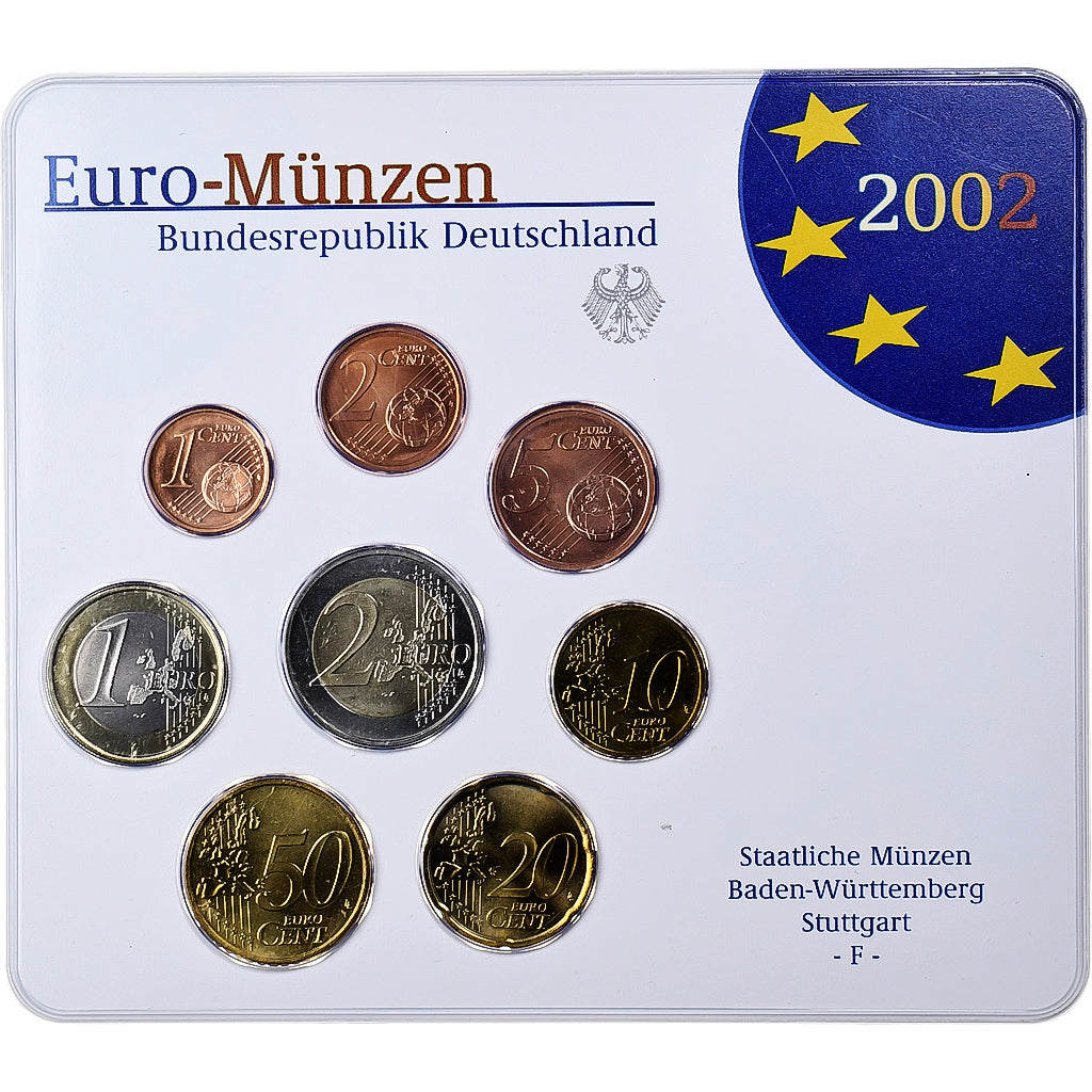 Germania,

Da 1 centesimo a 2 euro,

BU