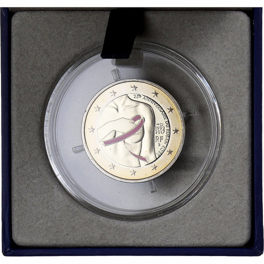 Francia,

2 Euro,

La lotta contro il cancro al seno