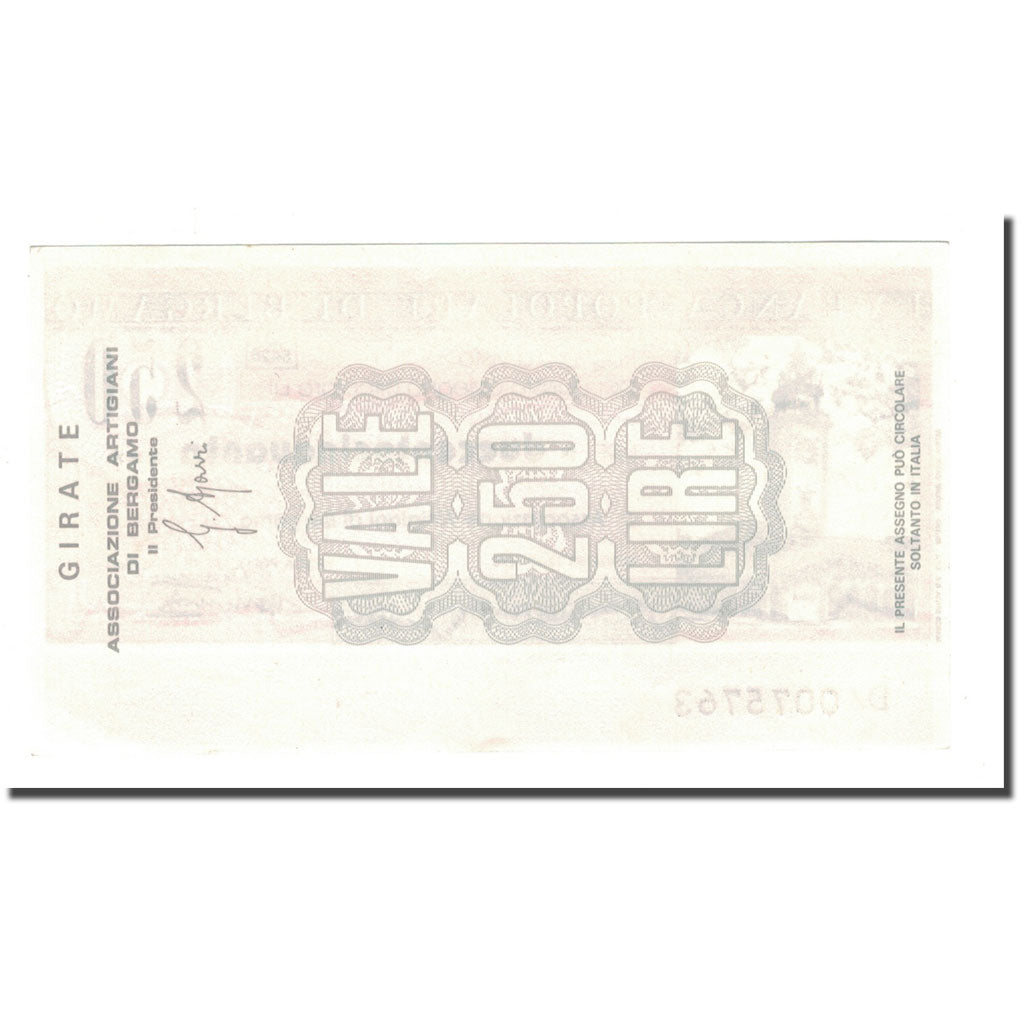 Banconota, 
  
  Italia, 
  
  250 Lire