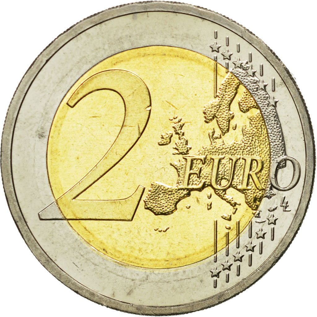 GERMANIA - REPUBBLICA FEDERALE,

2 Euro,

10° anniversario dell'UEM