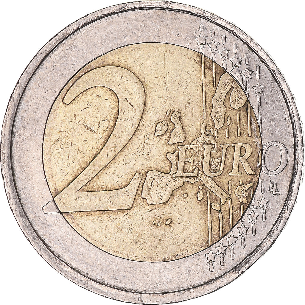 Germania,

2 Euro,

Stella di prova girevole con bordo da 2€