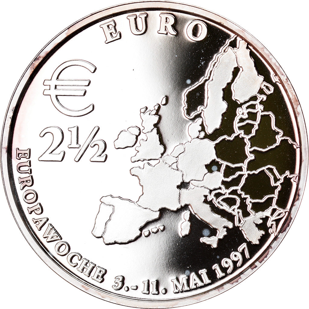 GERMANIA - REPUBBLICA FEDERALE,

2 euro e mezzo,

1997