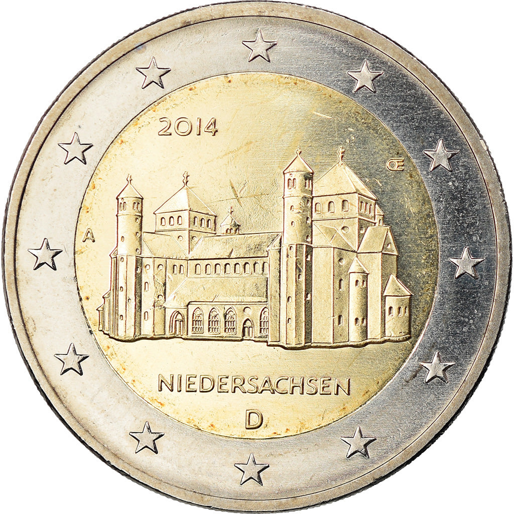 GERMANIA - REPUBBLICA FEDERALE, 
  
  2 euro, 
  
  Bassa Sassonia